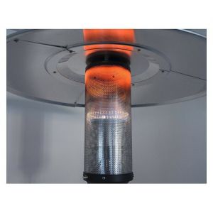 Venkovní zářič tepla volně stojící plynový, tepelný zdroj do chladného počasí s PB CZ regulátorem, skládací tepelná lampa