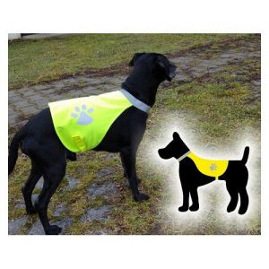 Výstražný reflexní doplněk pro psa reflexní vesta pro psa bezpečnostní vestička  šátek pro psa